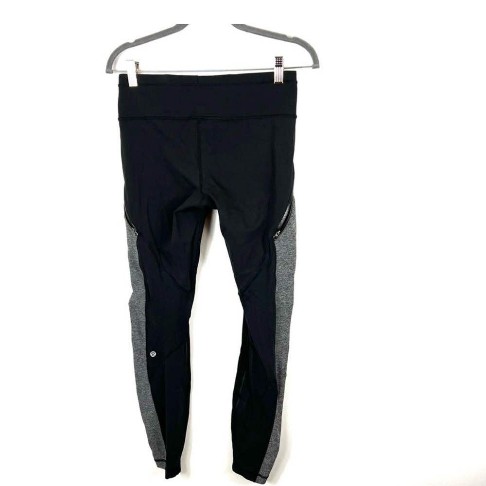 Lululemon Black and Gray Leggings